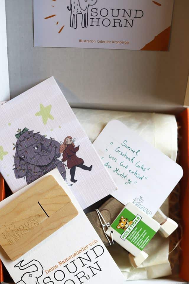 Personalisierte Geschenkbox